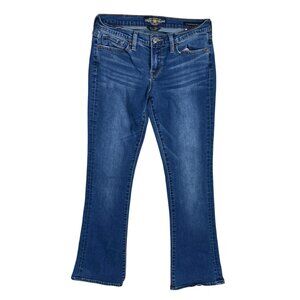 Lucky Brand Jeans Charlie Baby Boot Size 8/29 Low Rise Med Wash